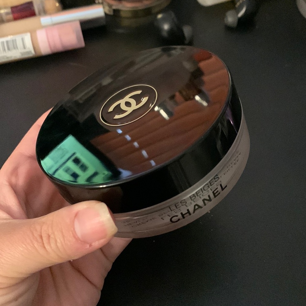 Barely used Chanel Les Beiges Healthy Glow Bronzing Cream, 392 Tan Medium Bronze